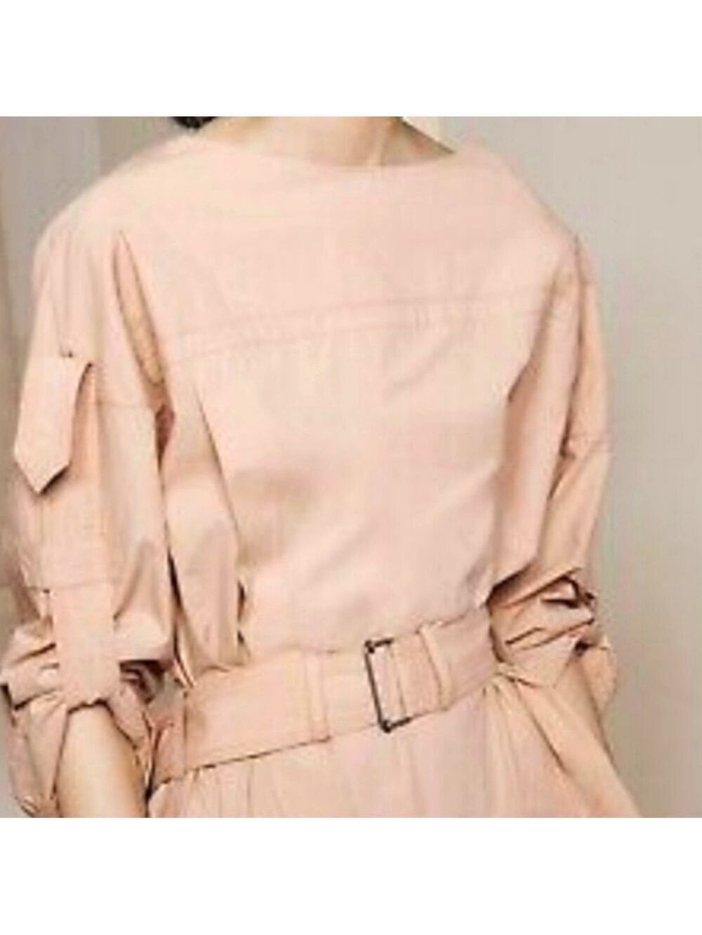 NWT Zara SRPLS Limited Edition Belted Dress, Size L - Picture 4 of 17